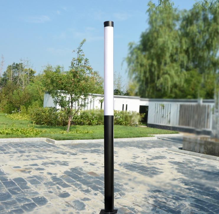 Anodizējot alumīnija pola Garden Street Light for Garden and Pathway Luminaires pabeigšanu