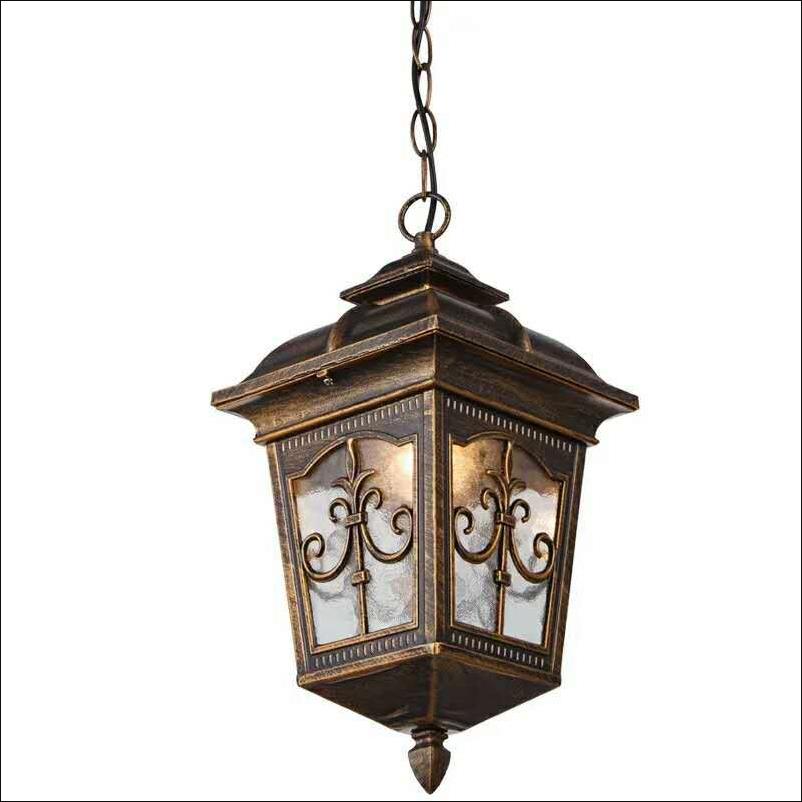 Eiropas style chandelier garden balcony aisle antique outside water-proof chandelier